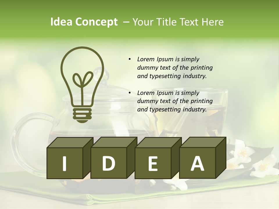 Clean Drink Health PowerPoint Template