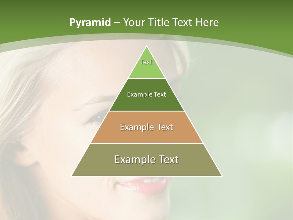 Pretty Young Attractive PowerPoint Template