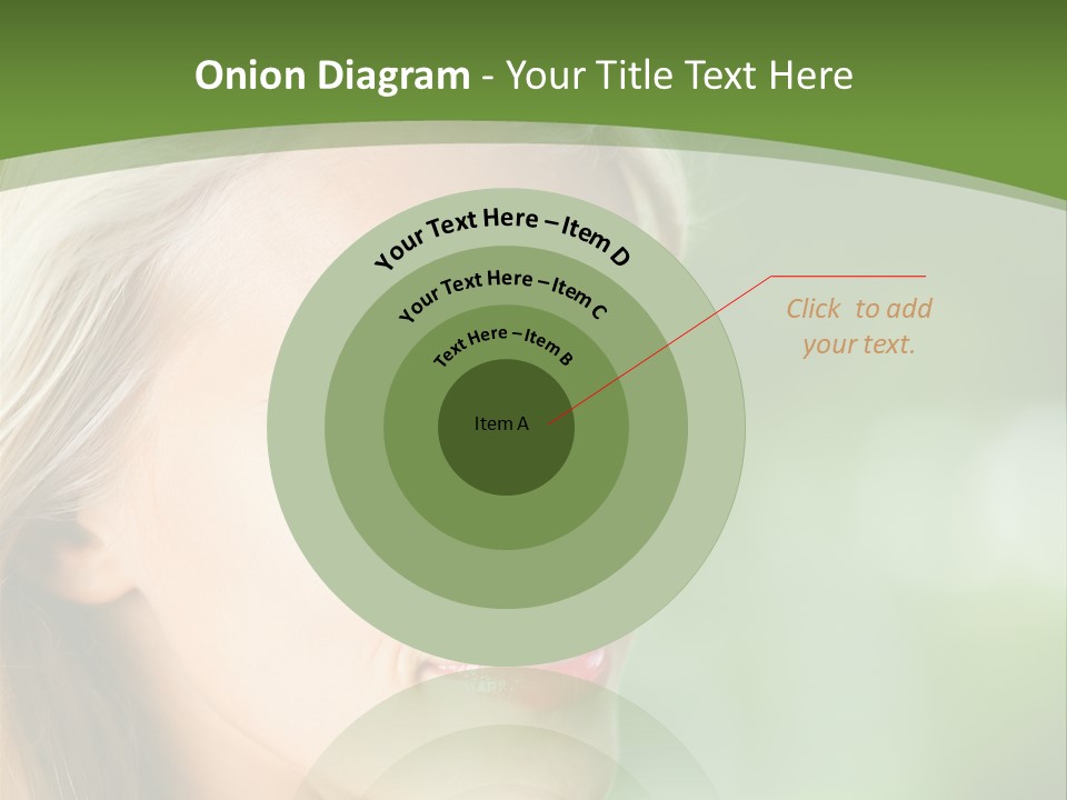 Pretty Young Attractive PowerPoint Template