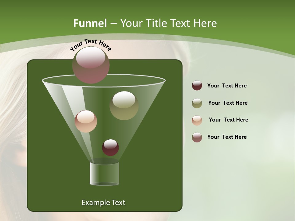 Pretty Young Attractive PowerPoint Template