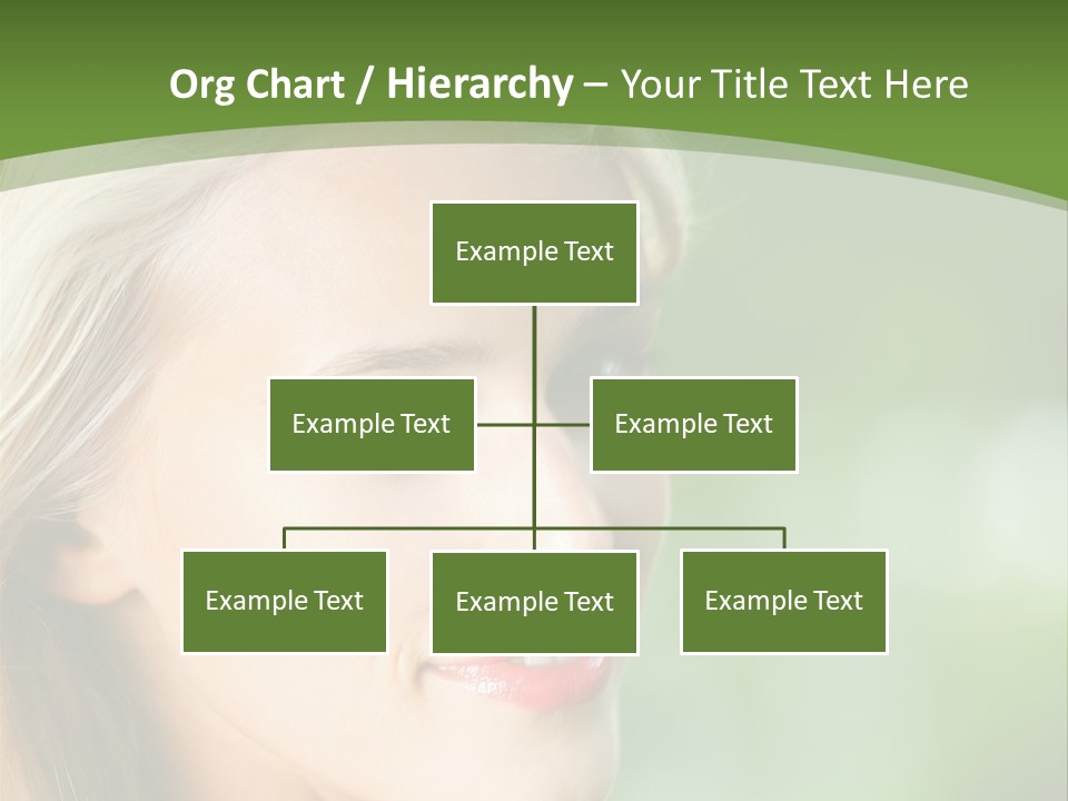 Pretty Young Attractive PowerPoint Template