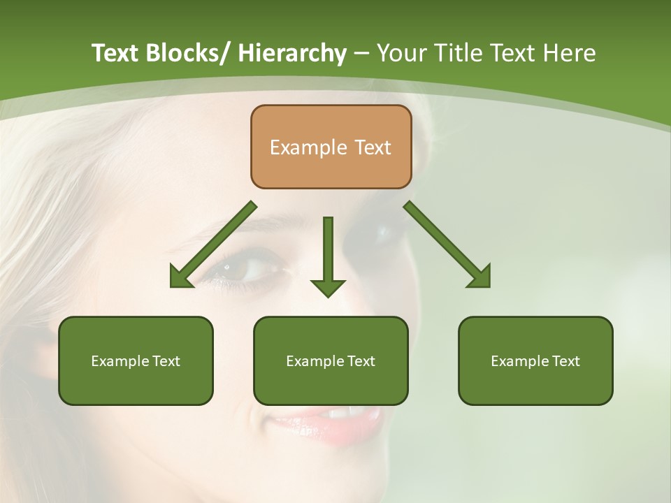 Pretty Young Attractive PowerPoint Template