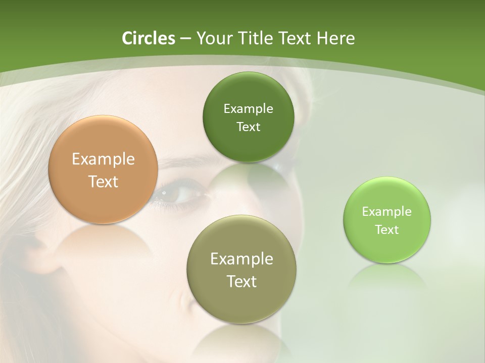 Pretty Young Attractive PowerPoint Template