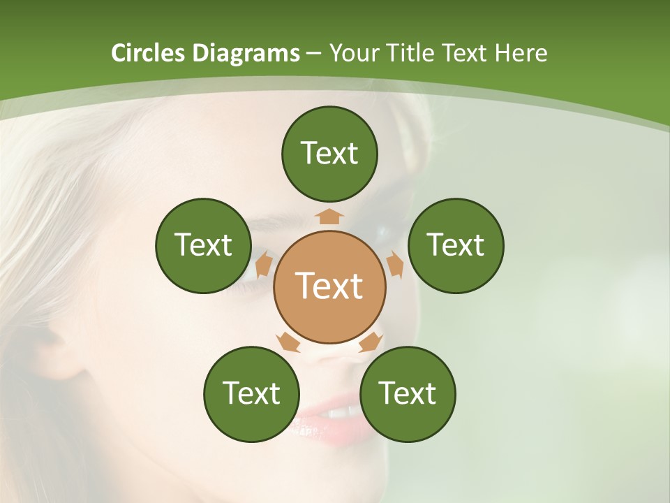 Pretty Young Attractive PowerPoint Template