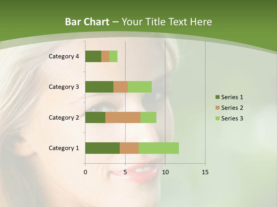 Pretty Young Attractive PowerPoint Template