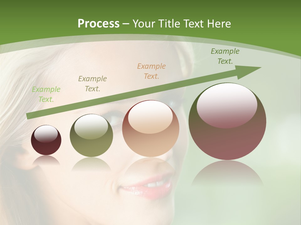 Pretty Young Attractive PowerPoint Template