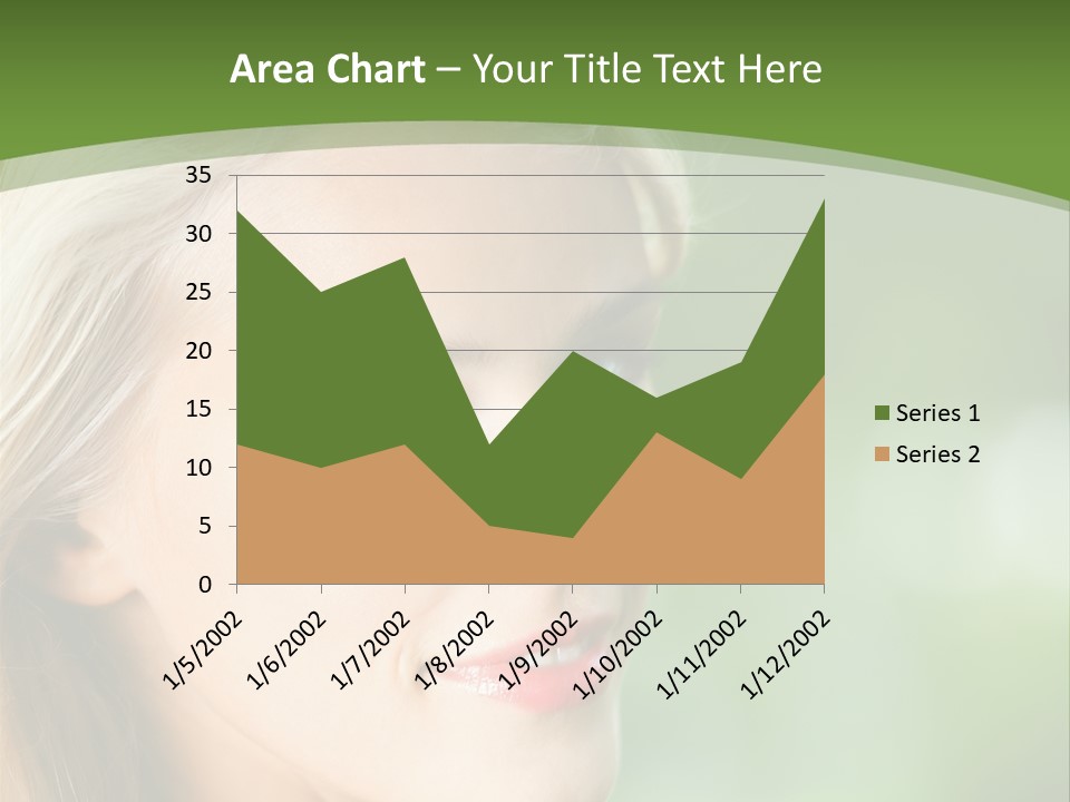 Pretty Young Attractive PowerPoint Template