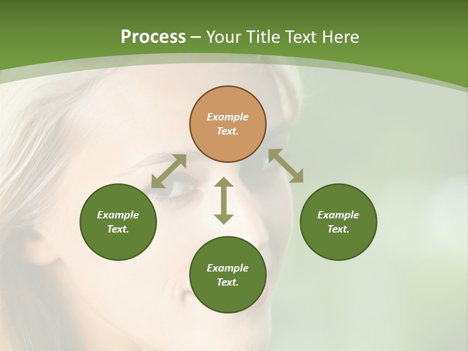 Pretty Young Attractive PowerPoint Template