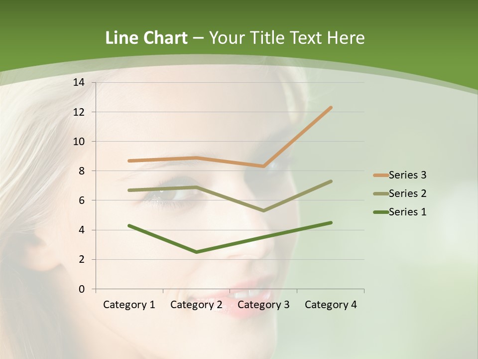 Pretty Young Attractive PowerPoint Template
