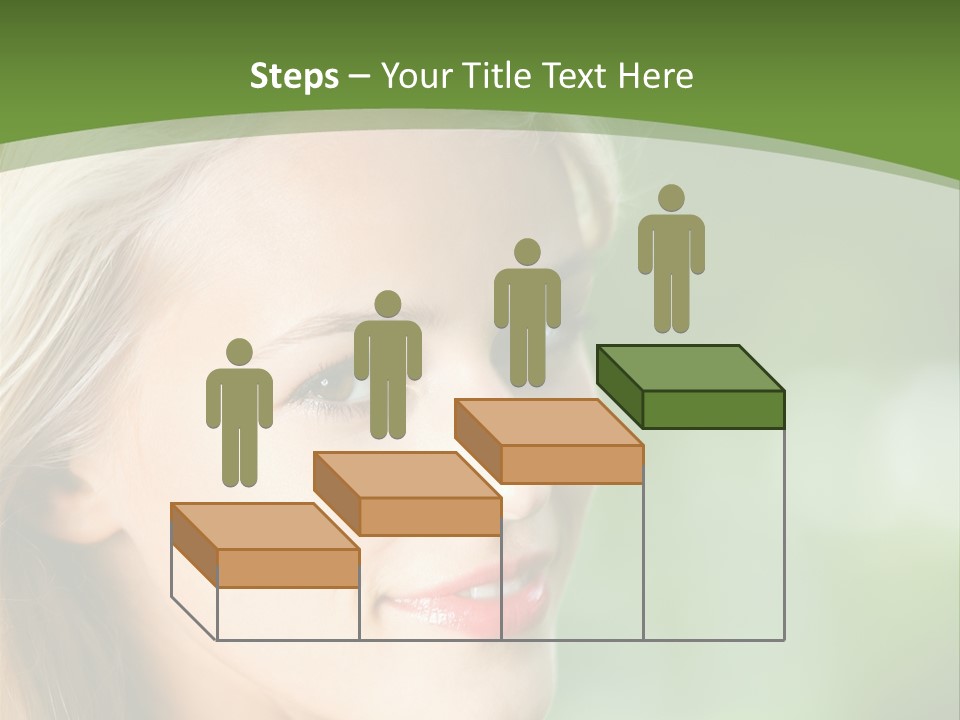 Pretty Young Attractive PowerPoint Template