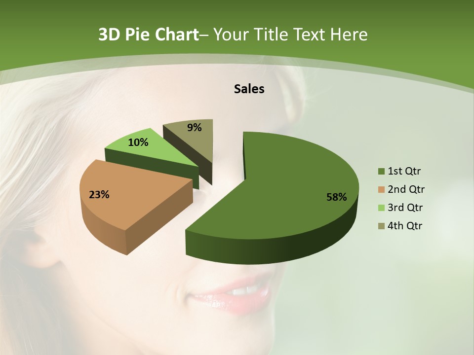 Pretty Young Attractive PowerPoint Template