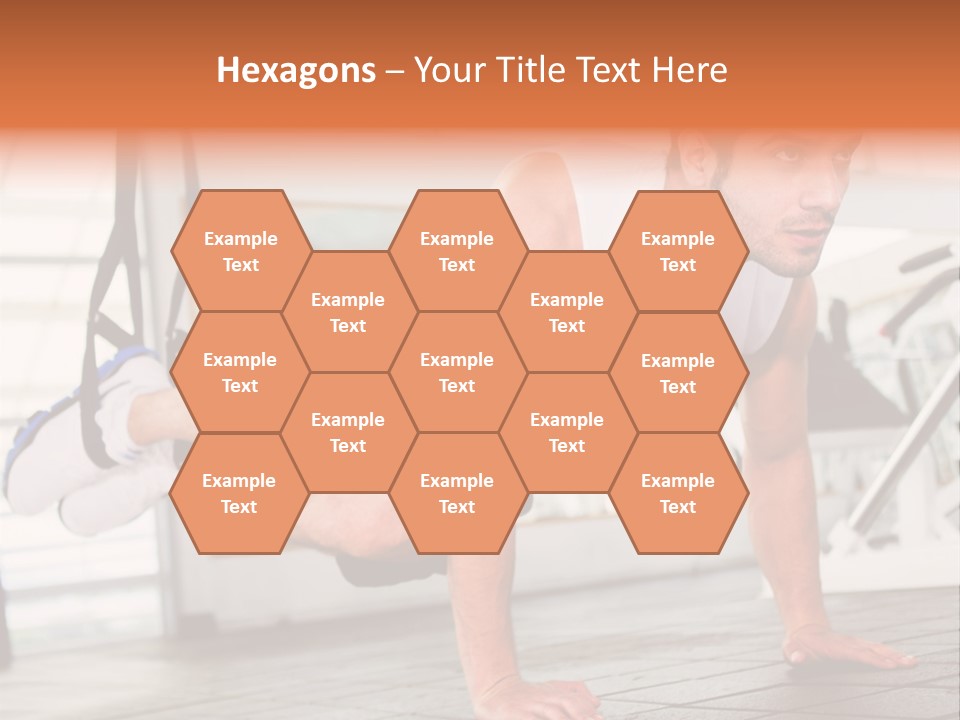 Sports Guy Strong PowerPoint Template