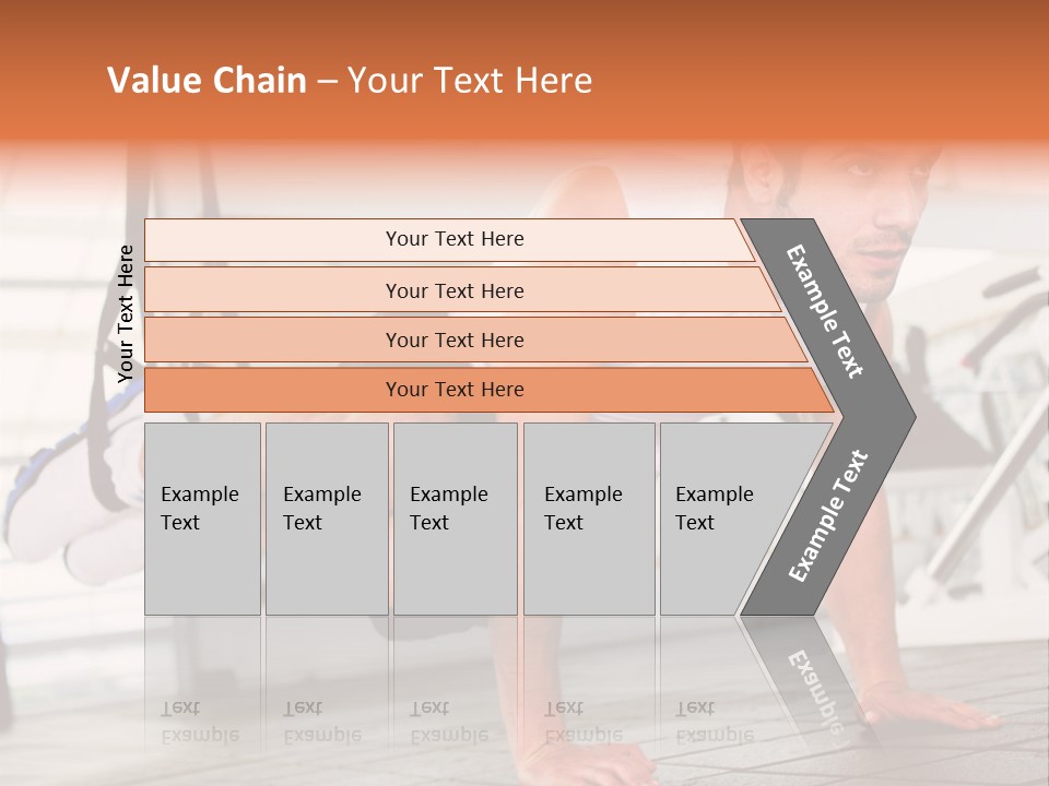 Sports Guy Strong PowerPoint Template
