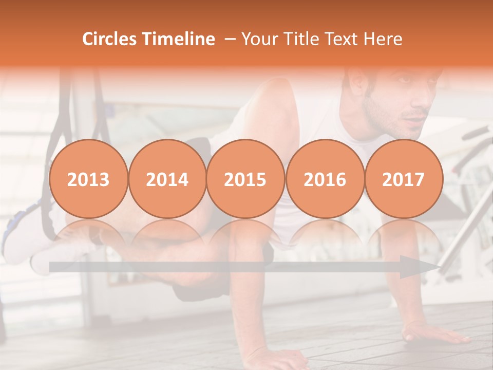 Sports Guy Strong PowerPoint Template