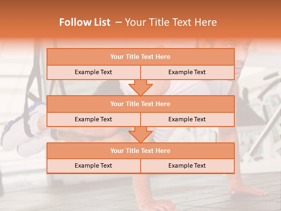 Sports Guy Strong PowerPoint Template