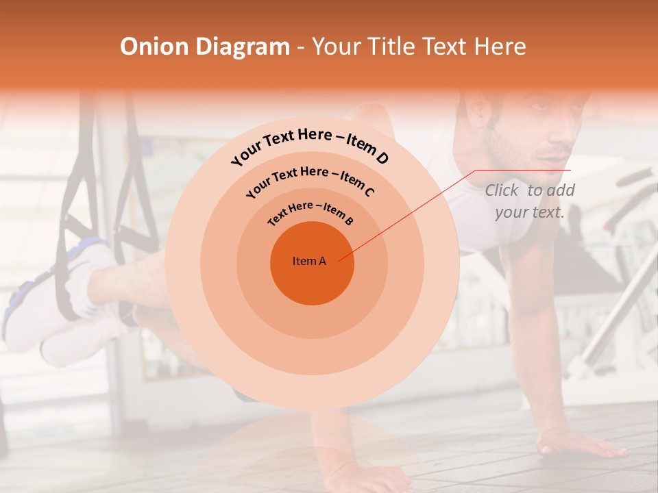 Sports Guy Strong PowerPoint Template