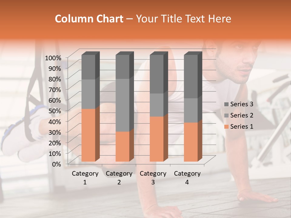Sports Guy Strong PowerPoint Template