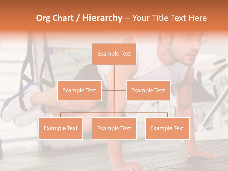 Sports Guy Strong PowerPoint Template