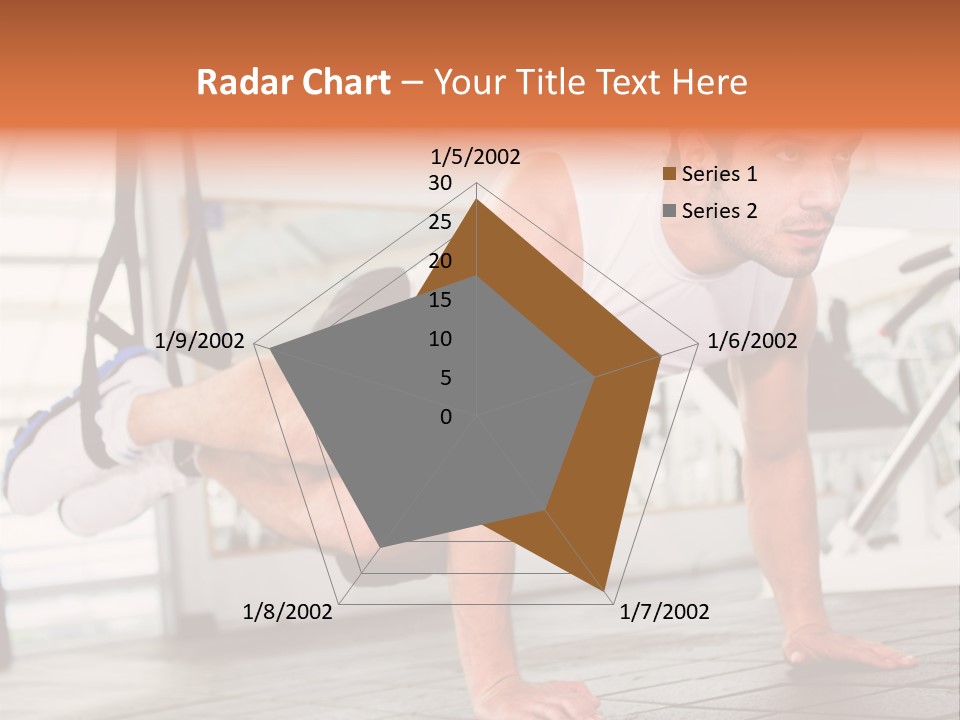 Sports Guy Strong PowerPoint Template