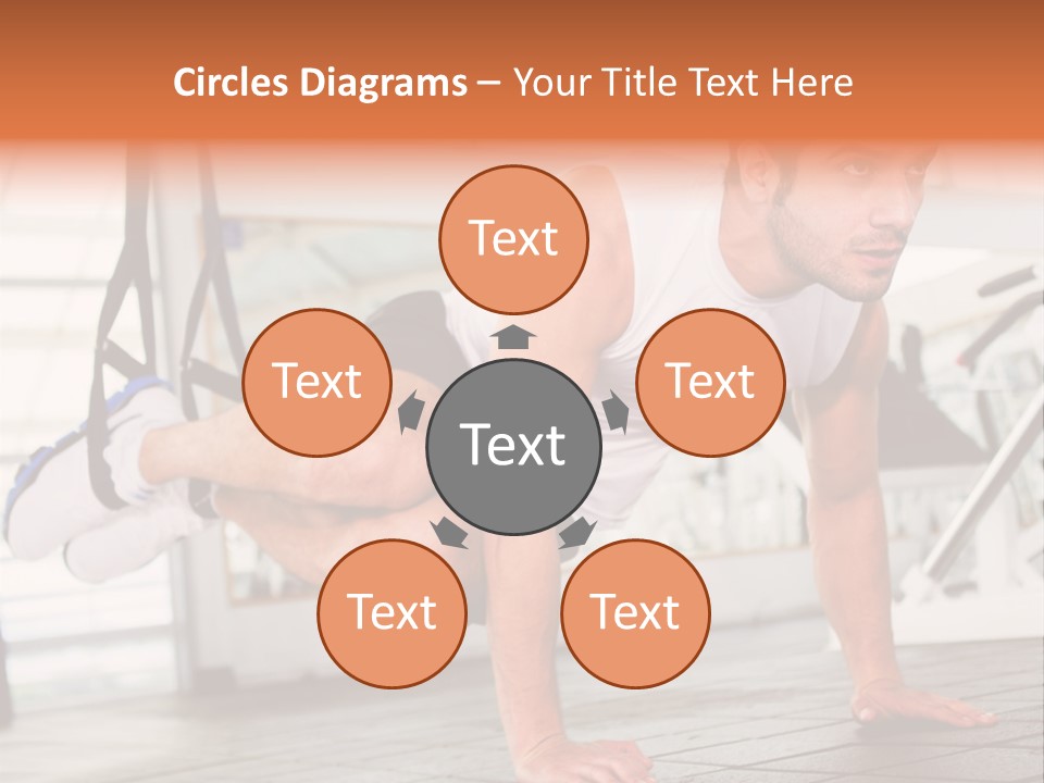 Sports Guy Strong PowerPoint Template