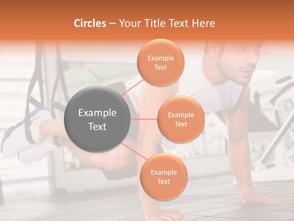 Sports Guy Strong PowerPoint Template