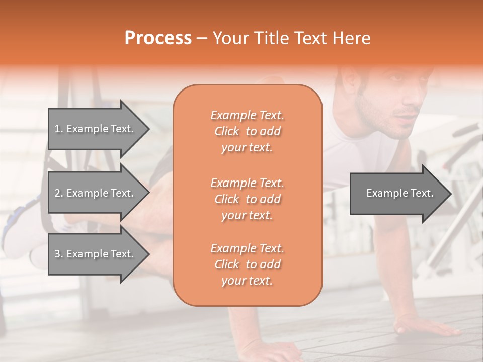 Sports Guy Strong PowerPoint Template