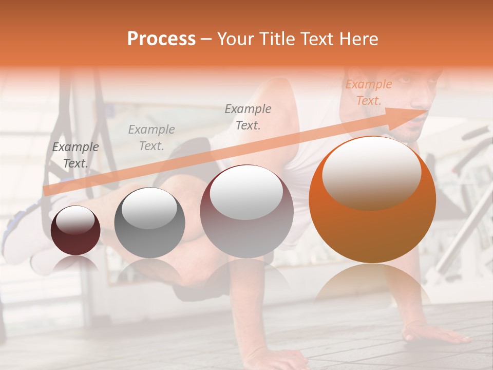 Sports Guy Strong PowerPoint Template