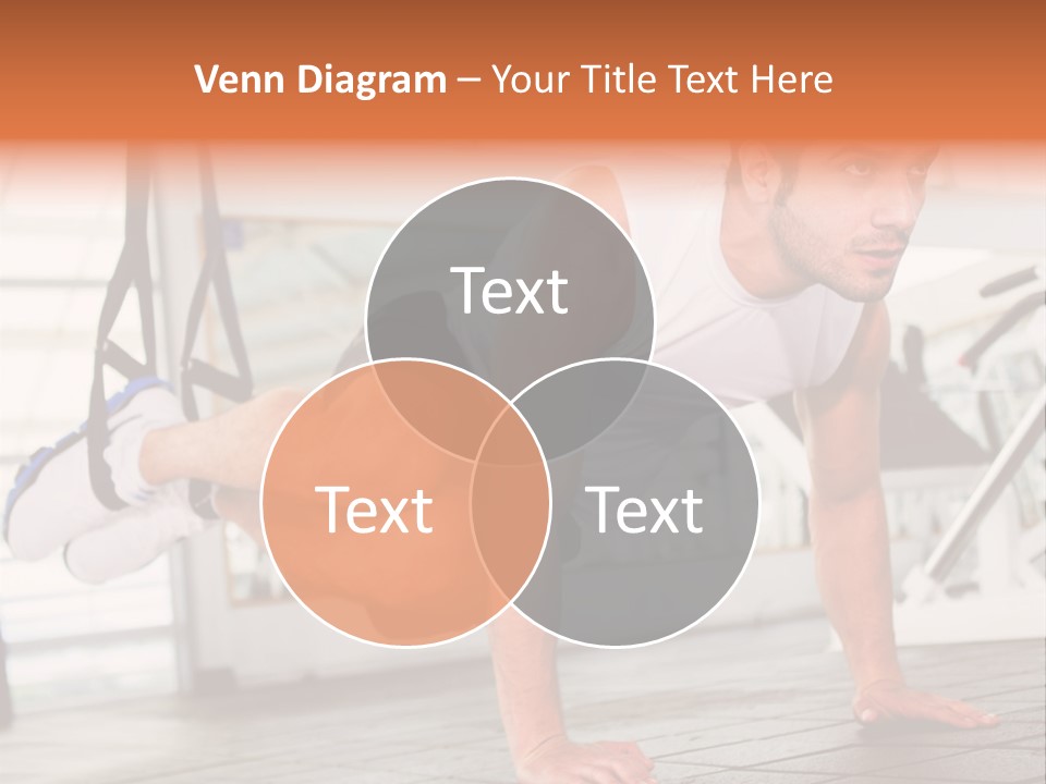 Sports Guy Strong PowerPoint Template