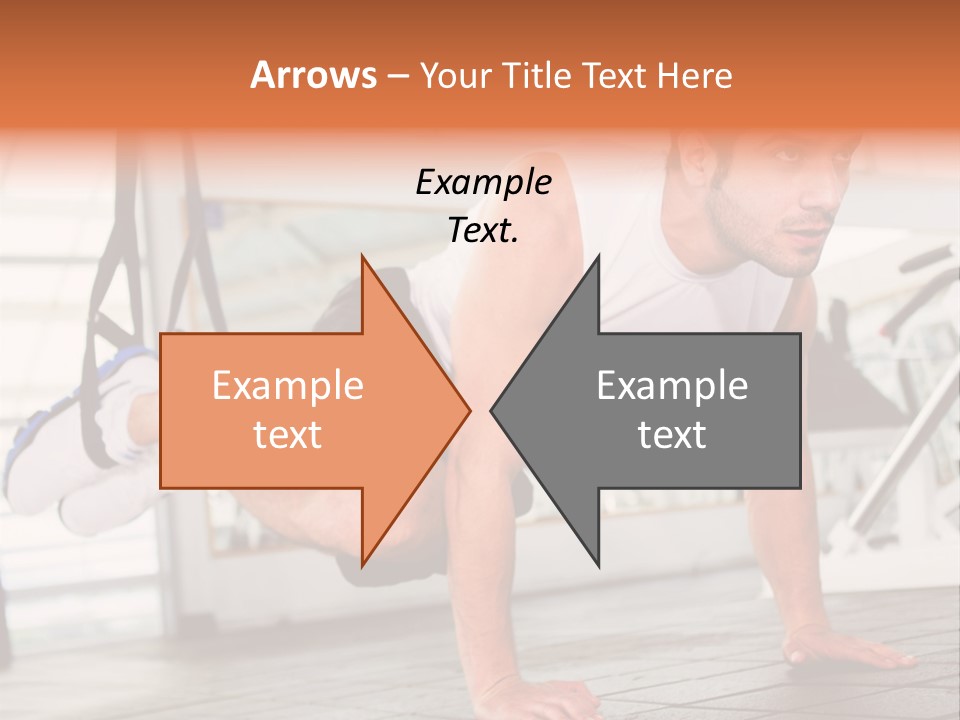 Sports Guy Strong PowerPoint Template