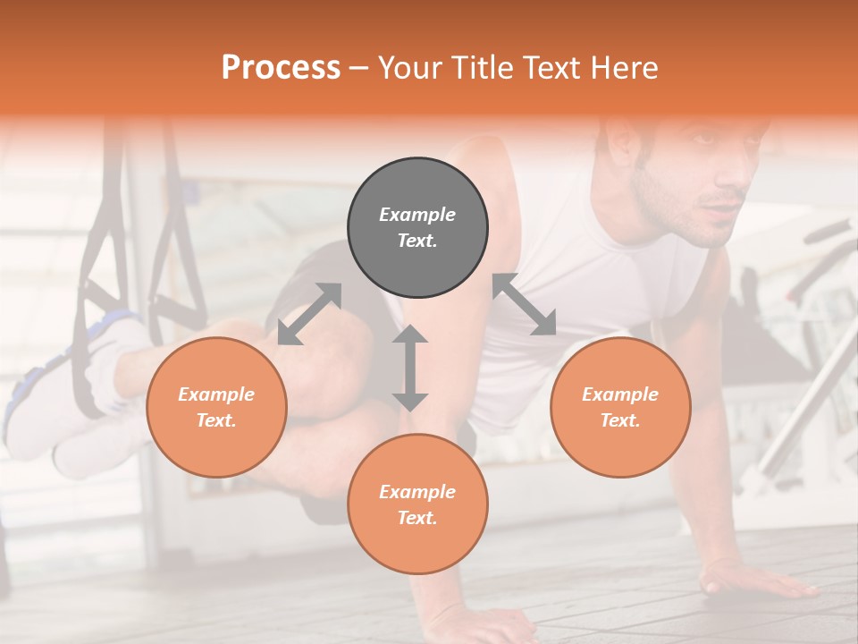 Sports Guy Strong PowerPoint Template