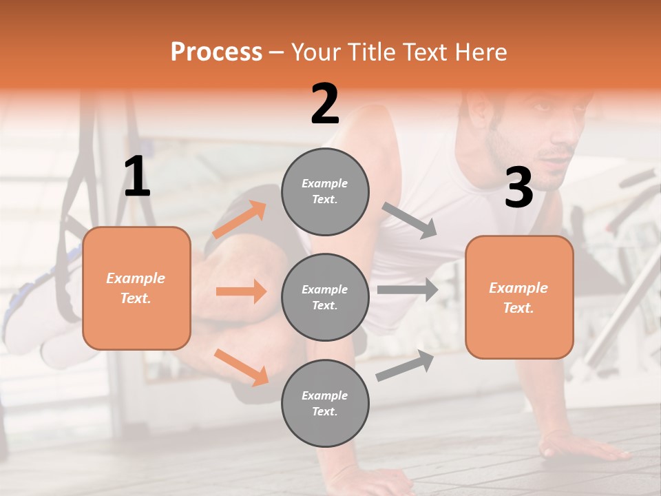 Sports Guy Strong PowerPoint Template