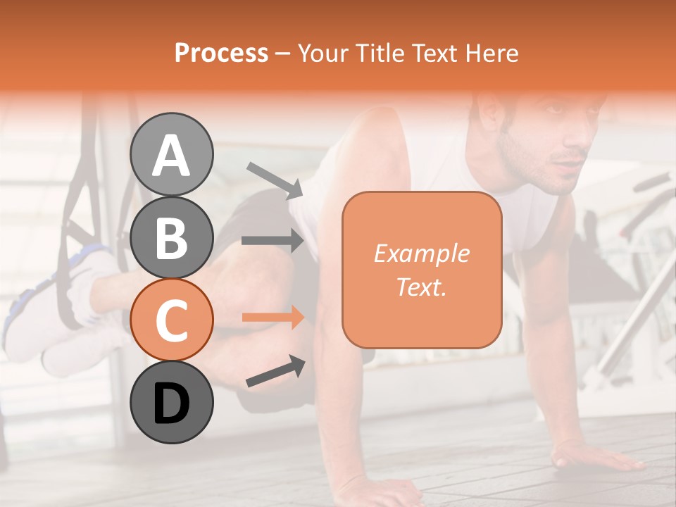 Sports Guy Strong PowerPoint Template