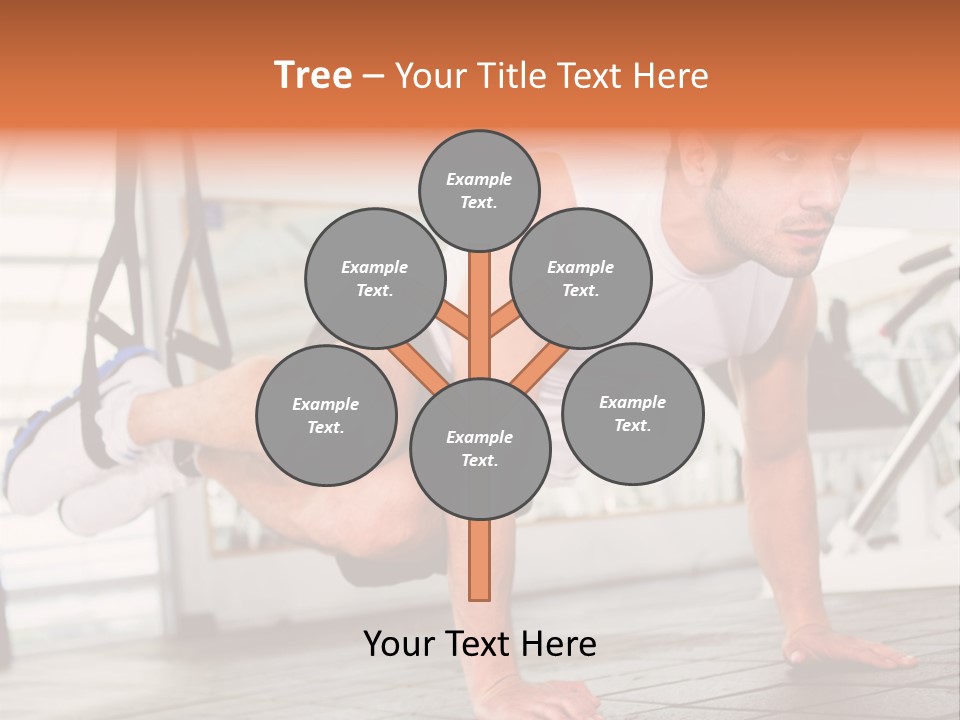 Sports Guy Strong PowerPoint Template