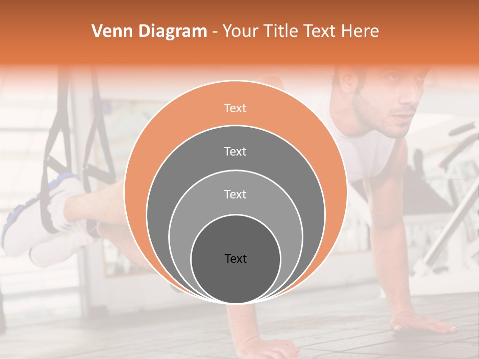 Sports Guy Strong PowerPoint Template