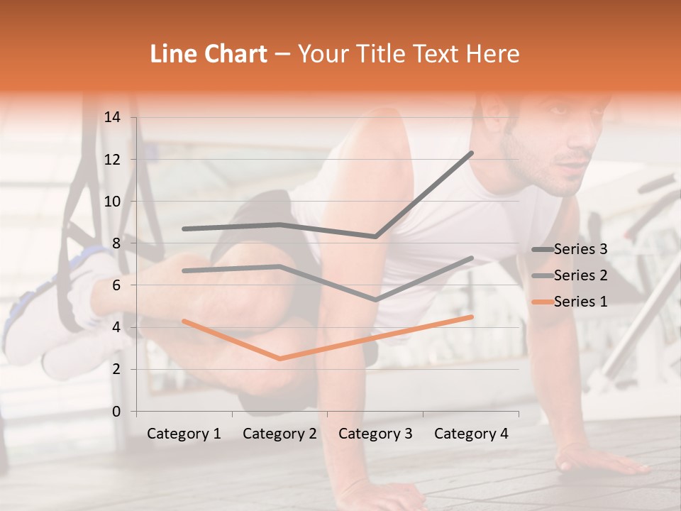 Sports Guy Strong PowerPoint Template