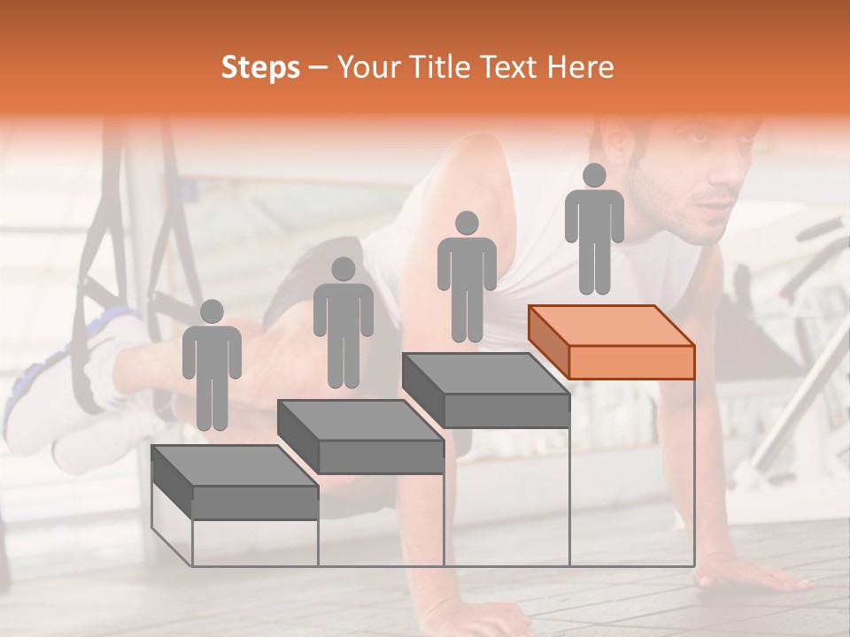 Sports Guy Strong PowerPoint Template