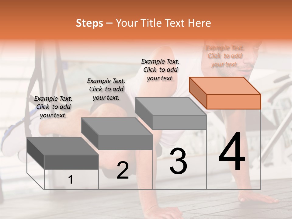 Sports Guy Strong PowerPoint Template