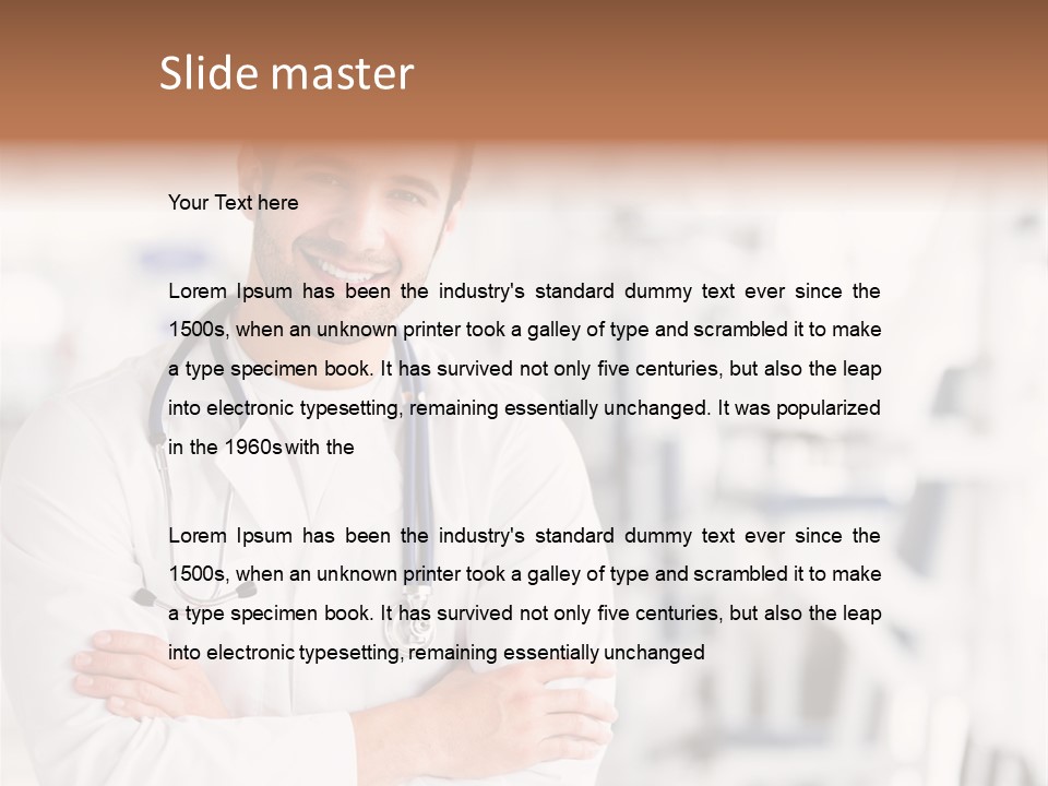 Health Occupation Cute PowerPoint Template