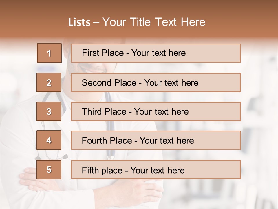 Health Occupation Cute PowerPoint Template