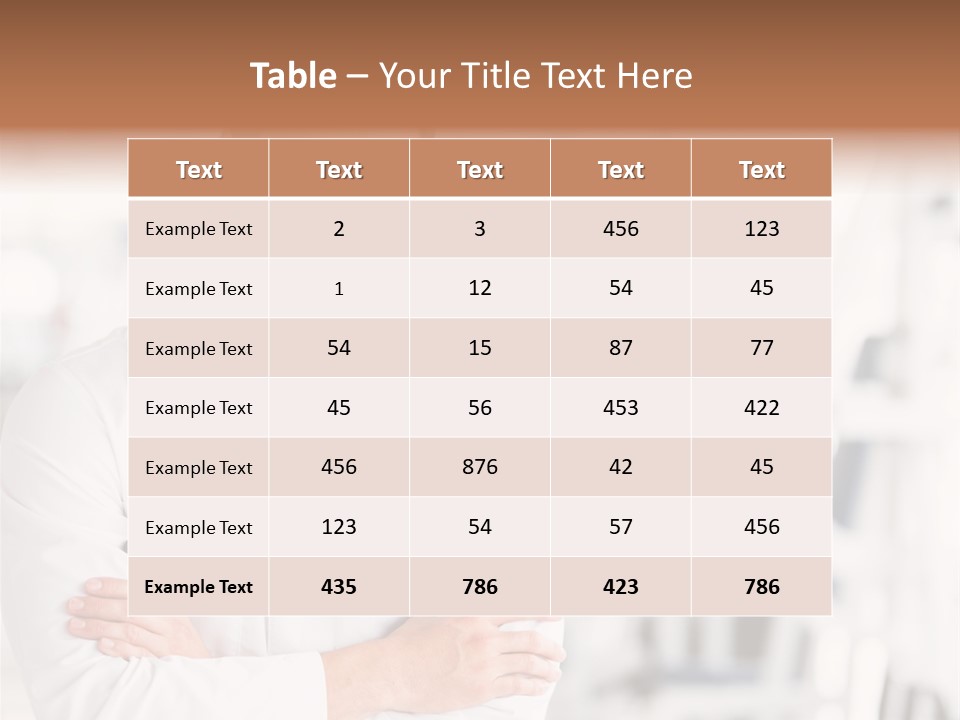 Health Occupation Cute PowerPoint Template