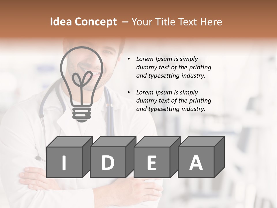 Health Occupation Cute PowerPoint Template