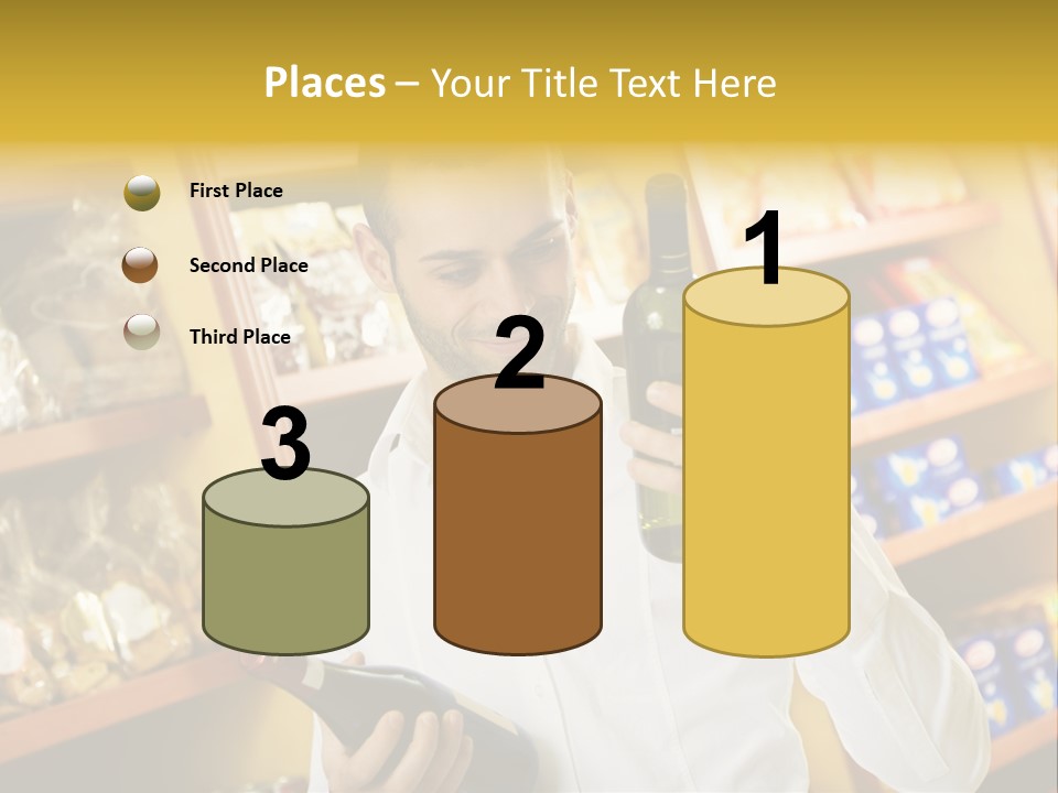 Person Hand Purchase PowerPoint Template