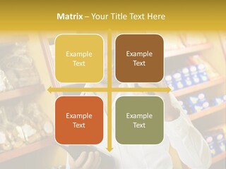 Person Hand Purchase PowerPoint Template