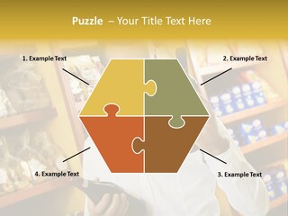 Person Hand Purchase PowerPoint Template