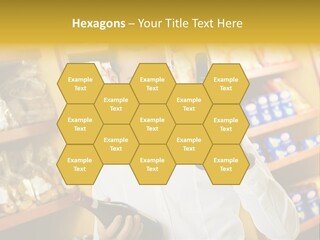 Person Hand Purchase PowerPoint Template