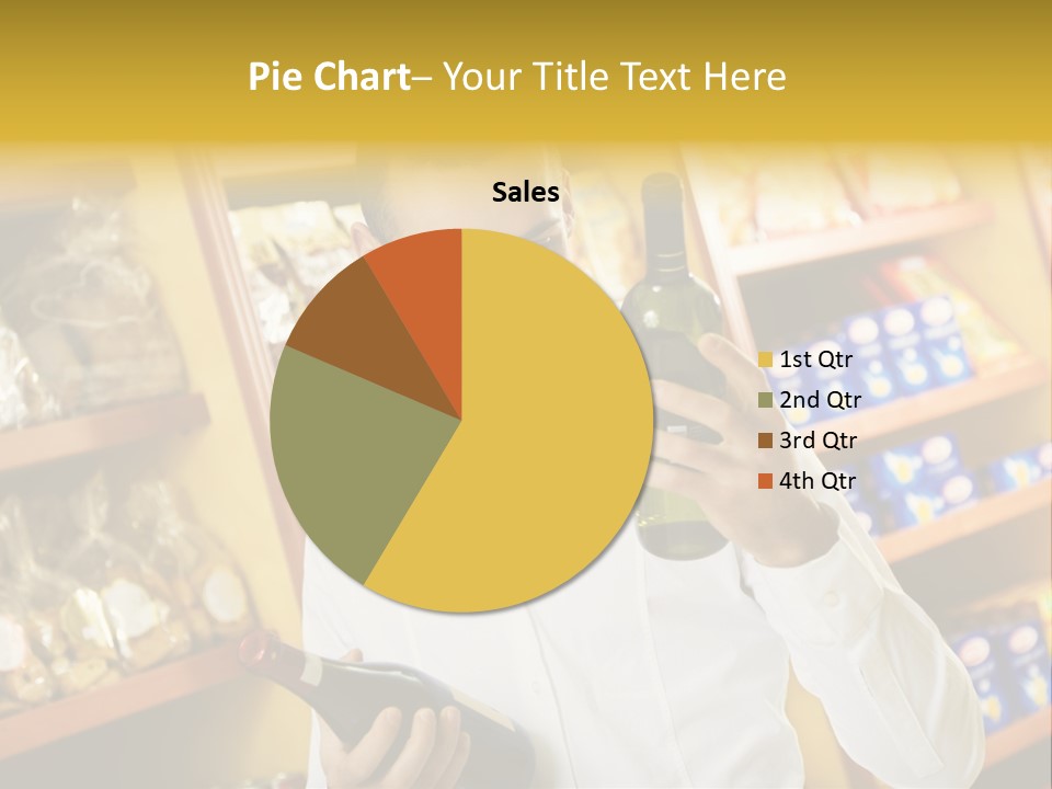 Person Hand Purchase PowerPoint Template