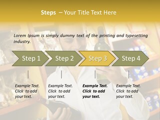 Person Hand Purchase PowerPoint Template