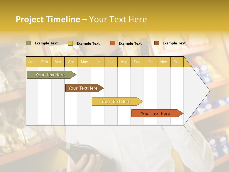Person Hand Purchase PowerPoint Template