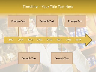 Person Hand Purchase PowerPoint Template
