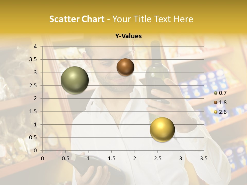 Person Hand Purchase PowerPoint Template